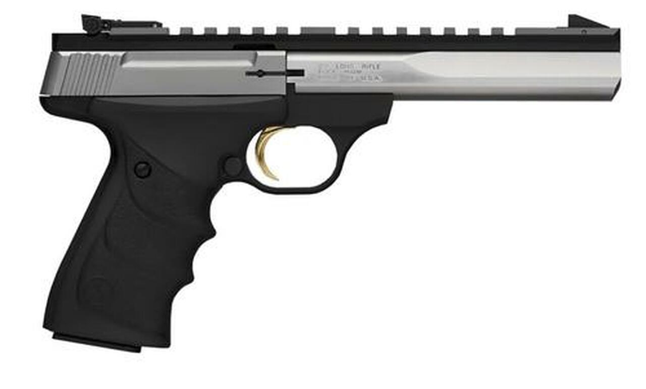 Browning Buck Mark Contour SS Single 22LR 5.5″ Barrel, Black URX Grip, 10rd