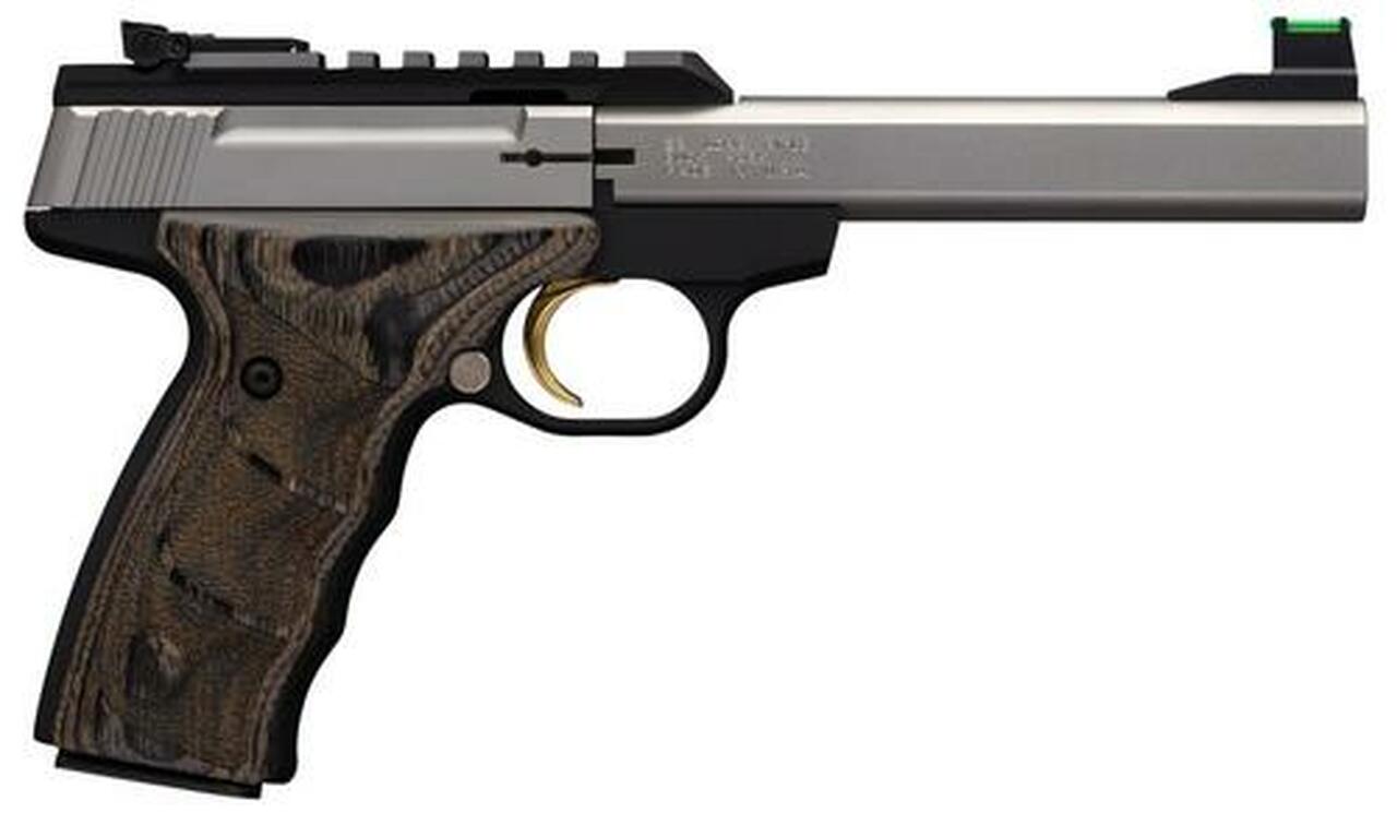 Browning Buck Mark Plus UDX, 22LR, 5.5″, 10rd, Stainless Steel