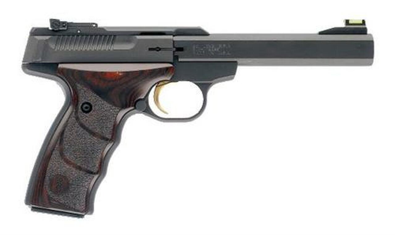Browning Buck Mark, Rosewood UDX 22 LR, 5.5″ Barrel, Aluminum Frame, Black, Rosewood FGrip, 10Rd