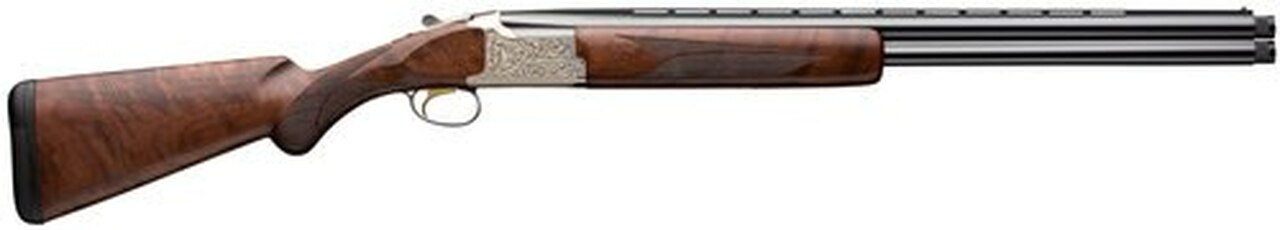Browning Citori Feather Lightning, 12 Ga, 26″, 3″, 2rd, Silver/Alum Receiver, Walnut