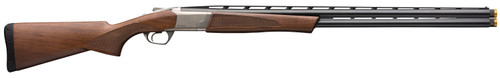 Browning Cynergy CX 20 Ga, 3″ Chamber 28″ Barrel, Grade I Walnut, Silver Rec, 2rd