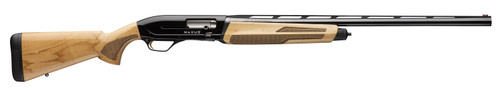 Browning Maxus II Hunter 12 Ga, 3″ Chamber 26″ Barrel, Black Rec, Maple Furniture, 4rd