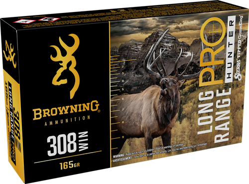 Browning Pro Hunter 308 Winchester, 165gr, Long Range, 20rd Box