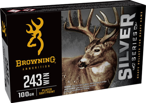 Browning Silver Series 243 Win, 100gr, Soft Point, 20Bx/10Cs