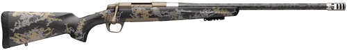 Browning X-Bolt 2 6.5 PRC, 26″ Threaded Barrel, Smoked Bronze Rec, Mountain Pro Carbon Fiber, 3rd