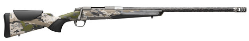 Browning X-Bolt 2 Speed SR 6.5 PRC, 24″ Threaded Barrel, Tungsten Gray Rec, Ovix Camo, 3rd