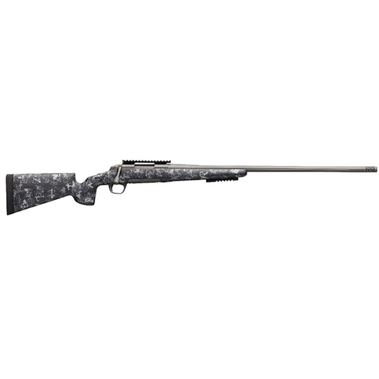Browning X-Bolt Hells Canyon Long Range 6.5 PRC 3+1 26″ Urban Carbon Ambush Camo McMillan Game Scout Stock Tungsten Gray Cerakote Right Hand
