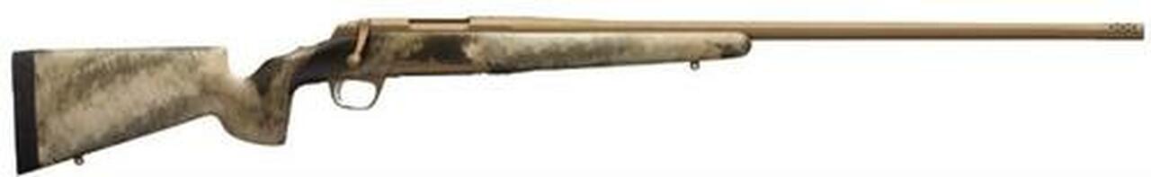 Browning X-Bolt Hell’s Canyon Long Range Rifle, .28 Nosler, 26″, Bronze Finish, ATACS AU Stock