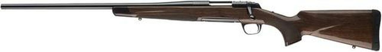 Browning X-Bolt Medallion Left-Hand 308 Win 22″ Barrel, Walnut Stock Blue, 4rd