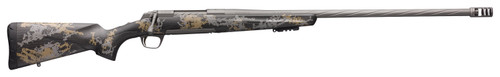 Browning X-Bolt Mountain Pro 6.8 Western, 24″ Threaded Barrel, Gray Rec, Accent Graphics, 3rd