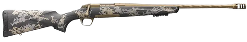 Browning X-Bolt Mountain Pro SPR 7mm Remington Magnum, 22″ Threaded Barrel, Bronze Rec, Accent Graphics, 3rd