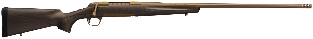 Browning X-Bolt Pro Long Range 300 RUM, 26″ Barrel, Burnt Bronze Cerakote, Fixed Textured Gripping Panels Stock, 3rd