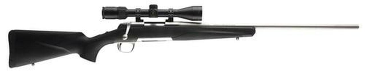 Browning X-Bolt Stainless Stalker Bolt 22-250Rem 22″ Barrel, Black Synthetic Blued, 4rd