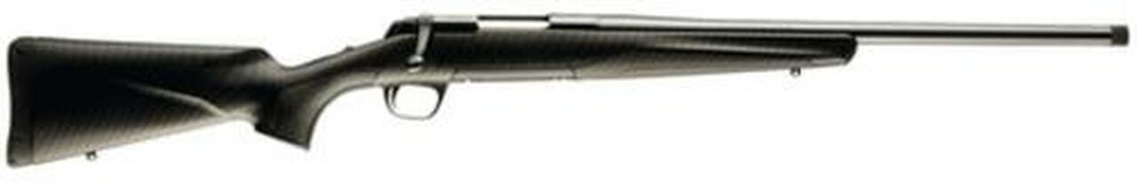 Browning X-Bolt Suppressor Ready Carbon Fiber .223 Remington 20″ Heavy Sporter Contour Barrel Matte Blue Finish Composite Stock Carbon Fiber Dip Finish 5rd