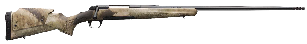 Browning X-Bolt Western Hunter 300 PRC, 26″ A-TACS AU Camo Fixed Adjustable Comb Stock Matte Blued Right Hand, 3 rd