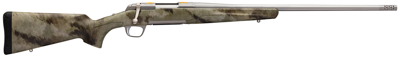 Browning X-Bolt Western Hunter 6.5 Creedmoor 22″ ss Barrel A-TACS Camo Stock, Brake