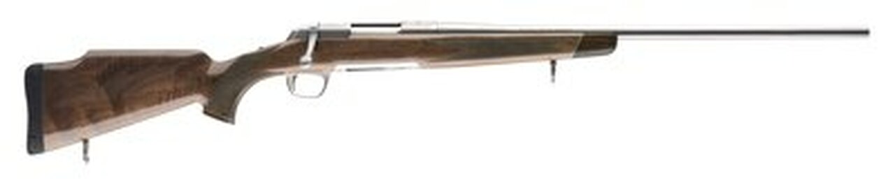 Browning X-Bolt White Gold .300 Win Mag, 26″ Stainless Steel Barrel Polished, Gloss Checkered Walnut Stock, Scroll Engraved Stainless Receiver,, rd, 3 rd