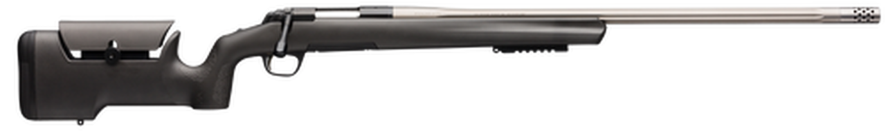 Browning X- Max Varmint/Target 308 Win, 26″ Barrel, Black Fixed Max Adjustable Comb Synthetic Stock, Black Steel Receiver, 4rd