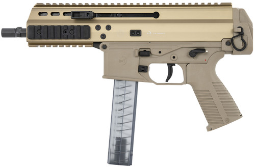 B&T APC9 Pro 9mm, 6.8″ Barrel, Coyote Tan, Polymer Grip, 30rd