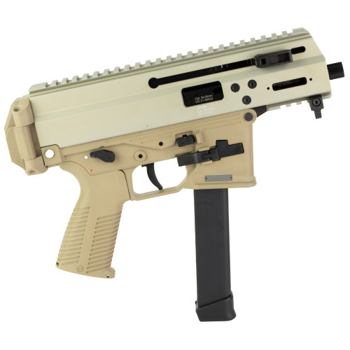 B&T APC9K Pro 9mm, 4.3″ Barrel, Tan, Glock Magazine Compatible, 33rd