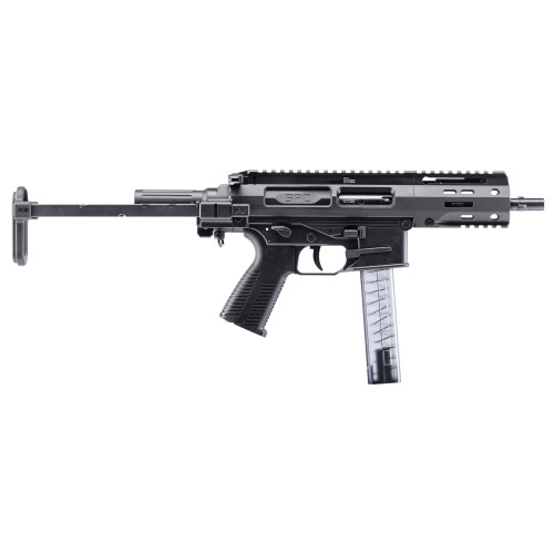 B&T SPC SBR 9mm, 4.5″ Barrel, Black, PDW Stock, 30rd