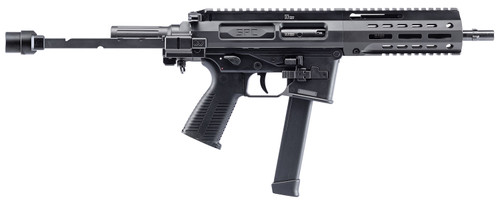 B&T SPC9 9mm, 9.1″ Threaded Barrel, Black, Glock Mag Compatible, 33rd