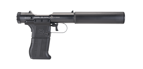B&T Station Six 45 ACP, 3.5″ Barrel/5.10″ Suppressor, Black, Bolt Action, 7rd