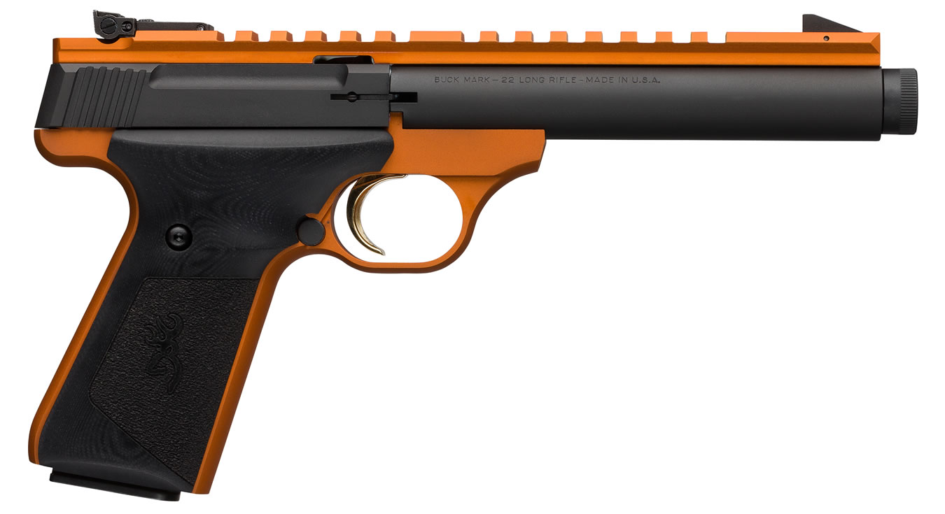 Buck Mark 22LR Field/Target Bronze Suppressor Ready Rimfire Pistol