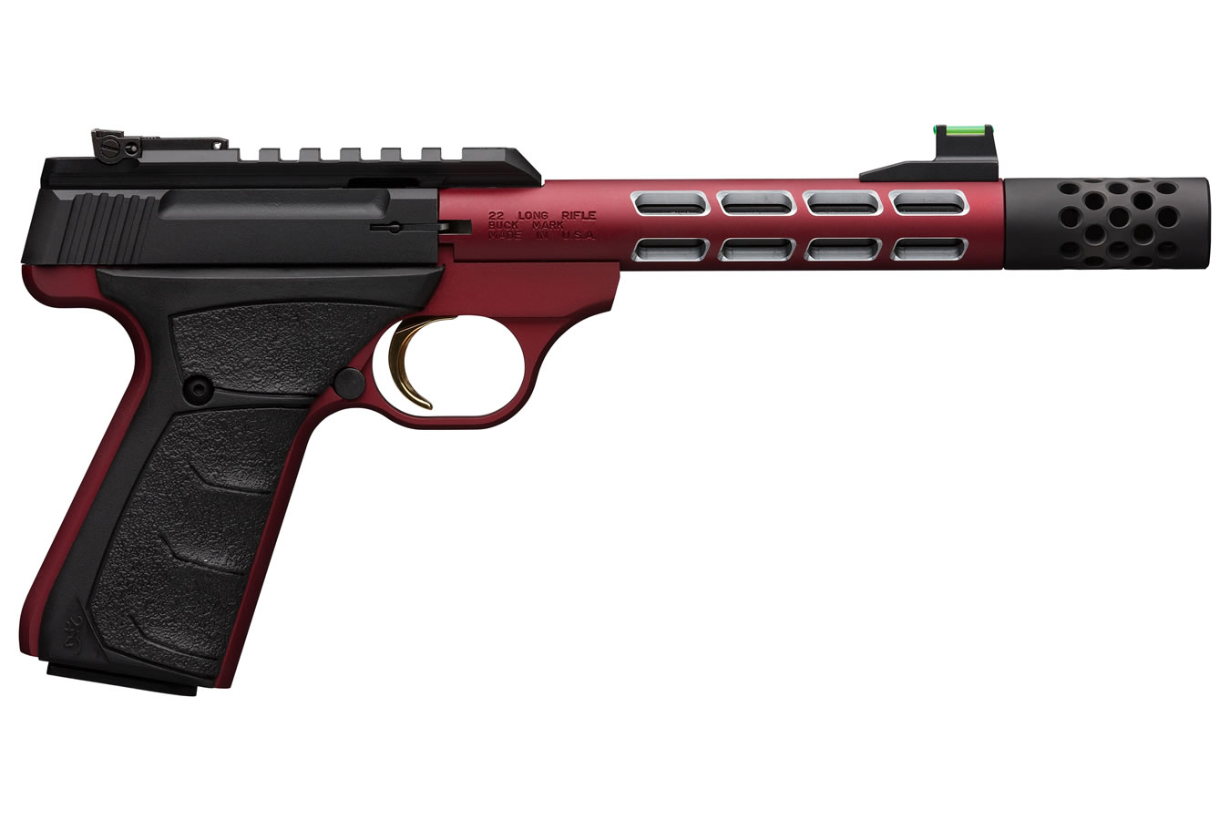 Buck Mark Plus Vision Red 22LR Suppressor Ready Rimfire Pistol