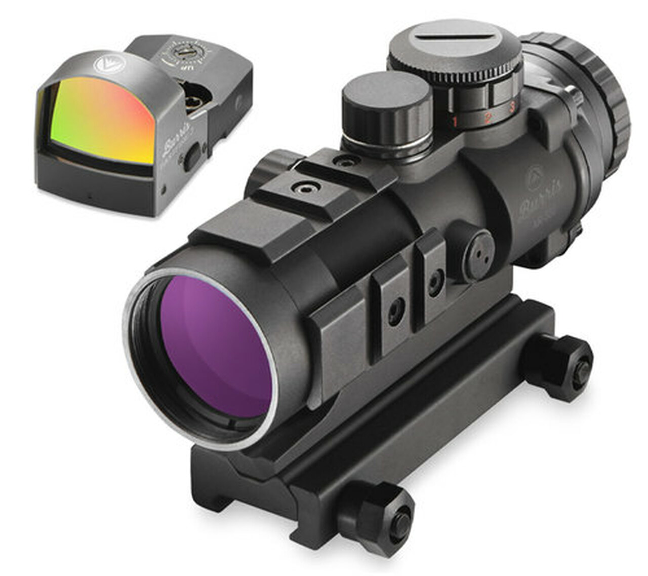 Burris AR-332/FF3 PRISM SIGHT 3X32, Free FastFire III – 3 MOA Dot