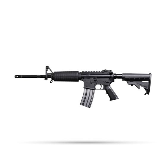 BUSHMASTER® M4 PATROLMAN’S™ FLAT TOP W/FLIP UP SIGHT