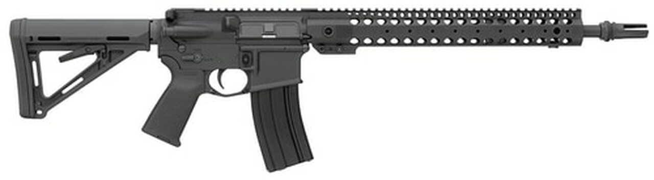Bushmaster XM-15 3-Gun Carbine 223/5.56mm, 16″ SS Barrel, MOE Stock, 30rd
