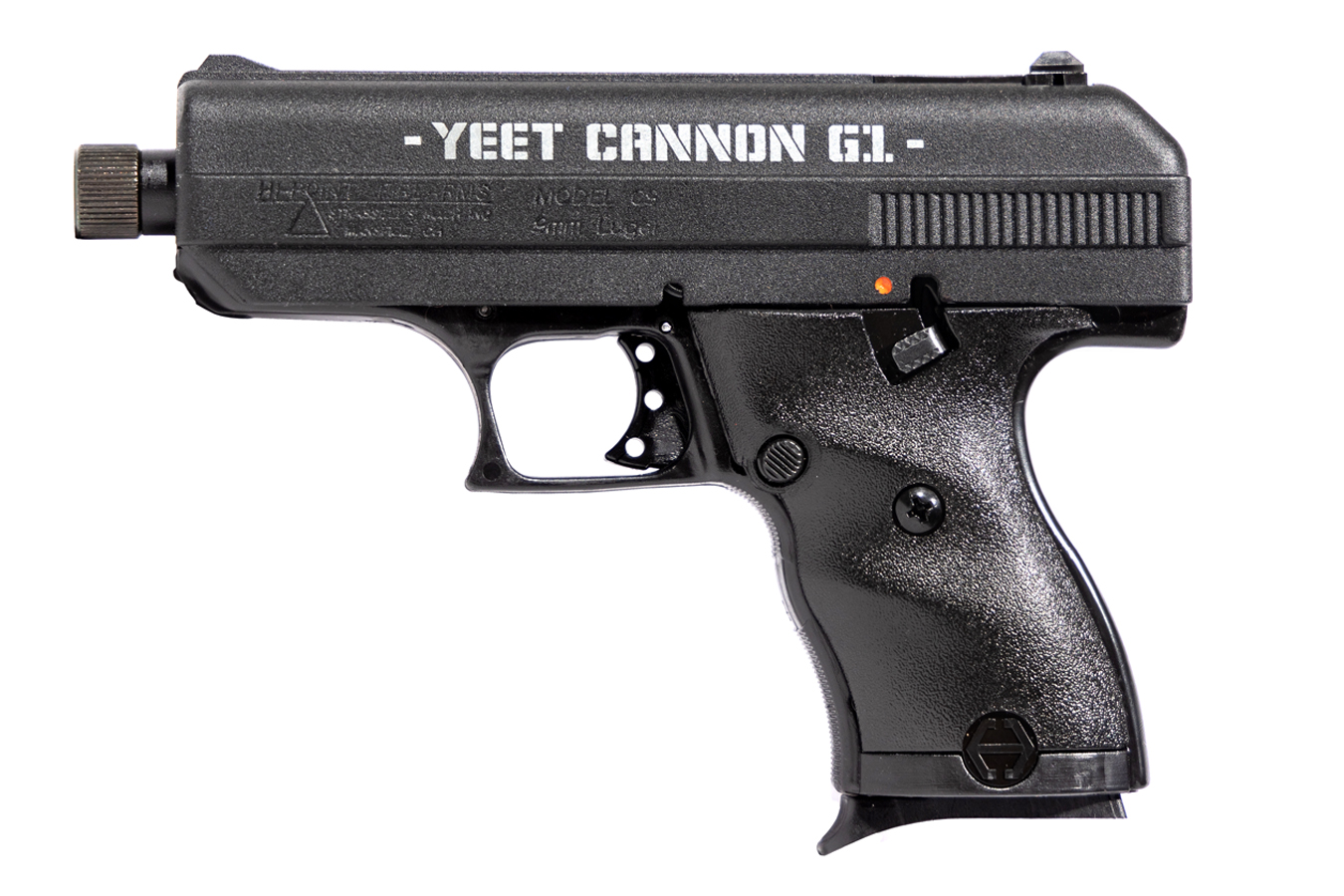 C9 Yeet Cannon G1 9mm Pistol with Threaded Barrel