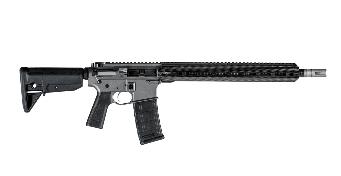CA-15 G2 5.56mm Semi-Auto Rifle with Tungsten Cerakote Finish and Carbon Fiber B