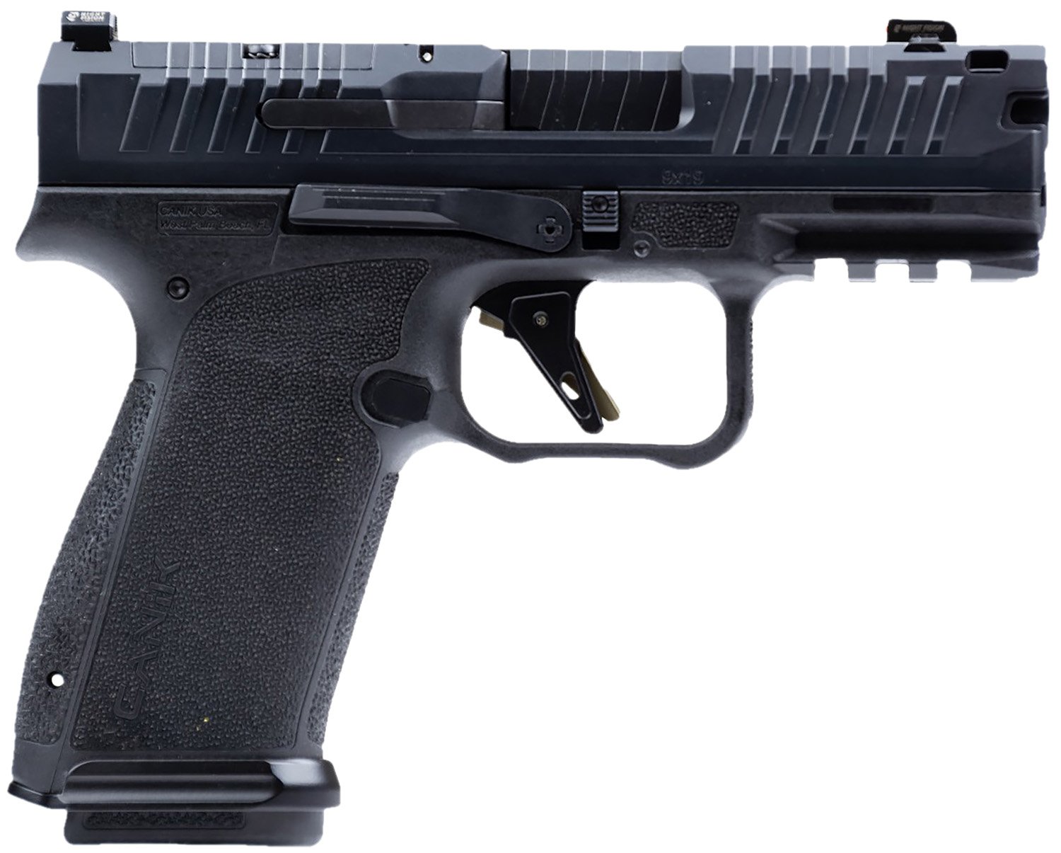 CANIK METE MC9 PRIME  SEMI AUTO 9MM LUGER (9×19 PARA)   HANDGUNS  black
