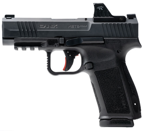 Canik METE MC9LS 9mm, 3.63″ Barrel, Black, MeCANiK MO1 Optic, 17rd