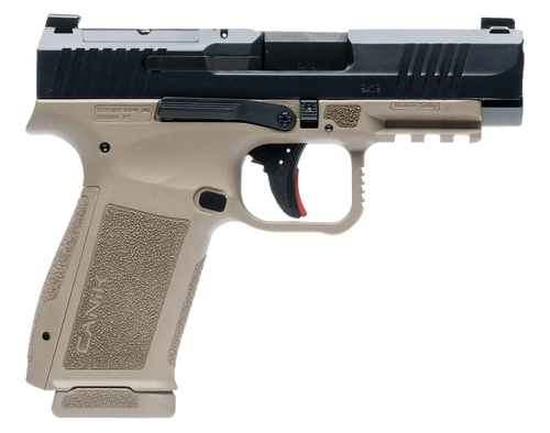 Canik METE MC9LS 9mm, 3.63″ Barrel, Flat Dark Earth Frame, Black Slide, Optic Ready, 17rd