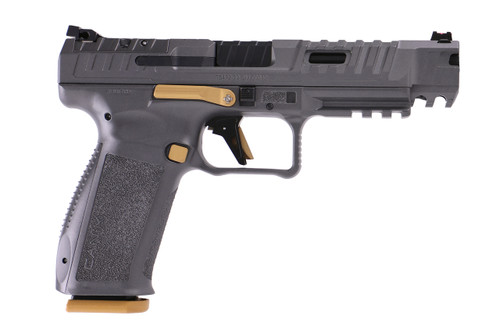Canik SFx Rival 9mm, 5″ Barrel, Gray Polymer, Optic Ready, 10rd