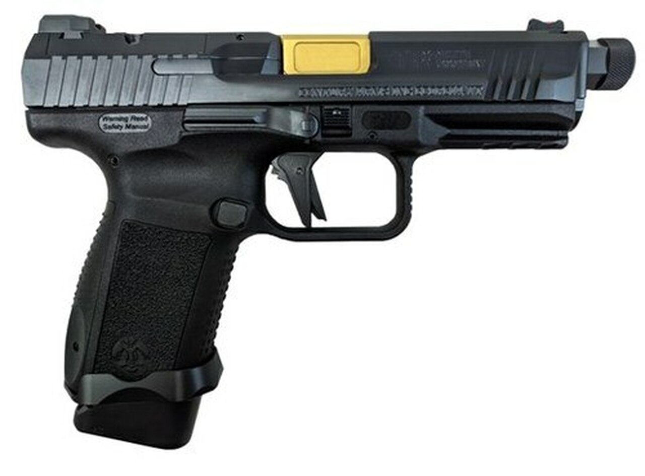 Canik TP-9 Elite Combat Executive, 9mm, 4.75″ Barrel, 15rd, Salient Arms Upgrades, Black