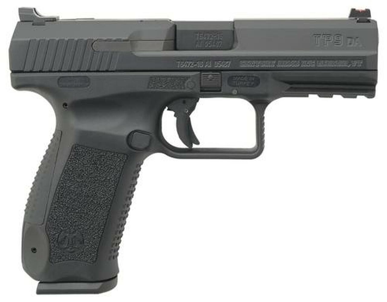 Canik TP9DA, 9mm, 4.07″, 18rd, Black Cerakote