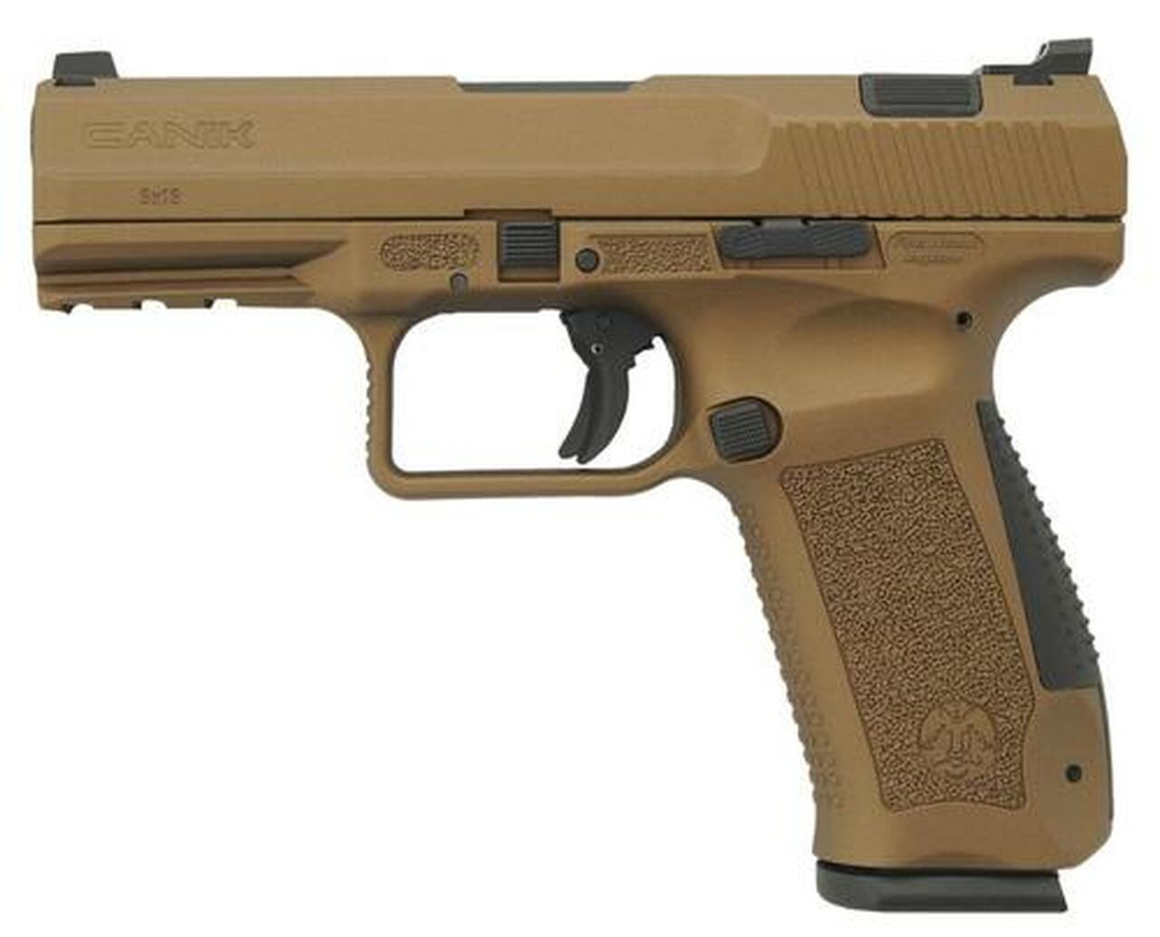 Canik TP9DA, 9mm, 4.07″, 18rd, Burnt Bronze Finish