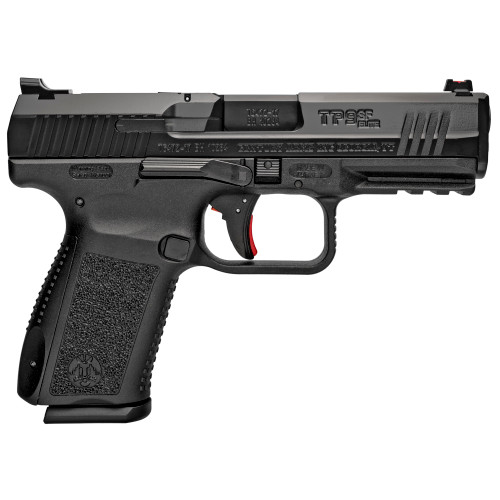 Canik TP9SF Elite 9mm, 4.19″ Barrel, Black, Includes Holster, 15rd