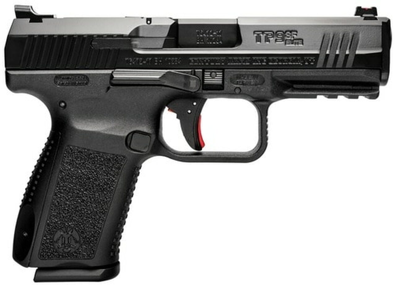 Canik TP9SF Elite 9mm, ONE Series, 4.19″ Bbl, 15rd, Black Cerakote