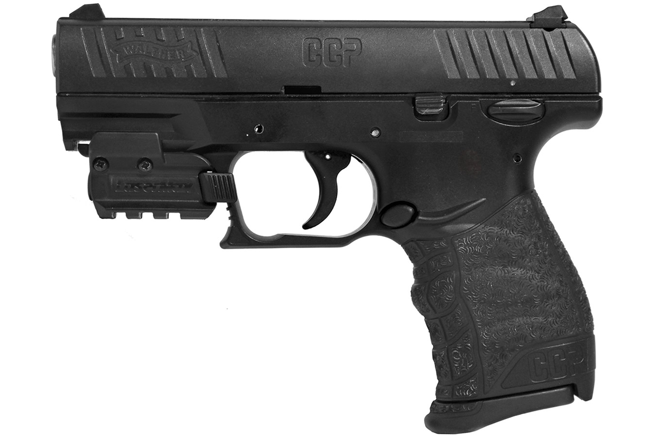 CCP 9mm Luger with LaserMax Spartan Adjustable Fit Laser