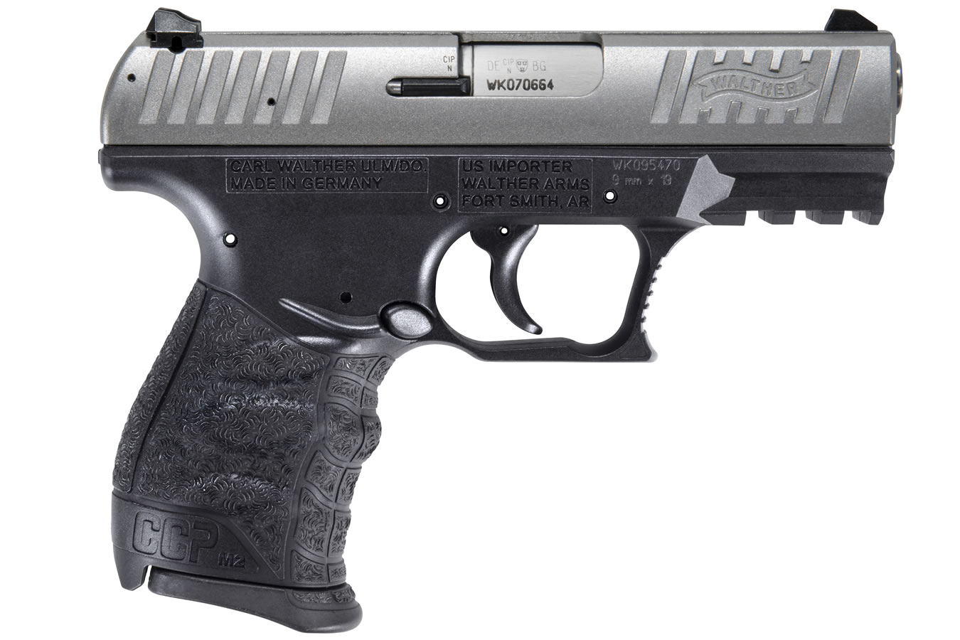 CCP M2 9mm Carry Conceal Pistol with Stainless Slide