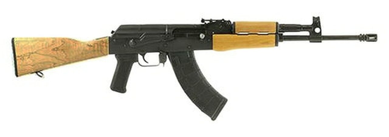 Century Arms RH10 AK-47 7.62×39, 16.5″ Barrel, Black Metal Finish, Wood Stock, 30rd Mag
