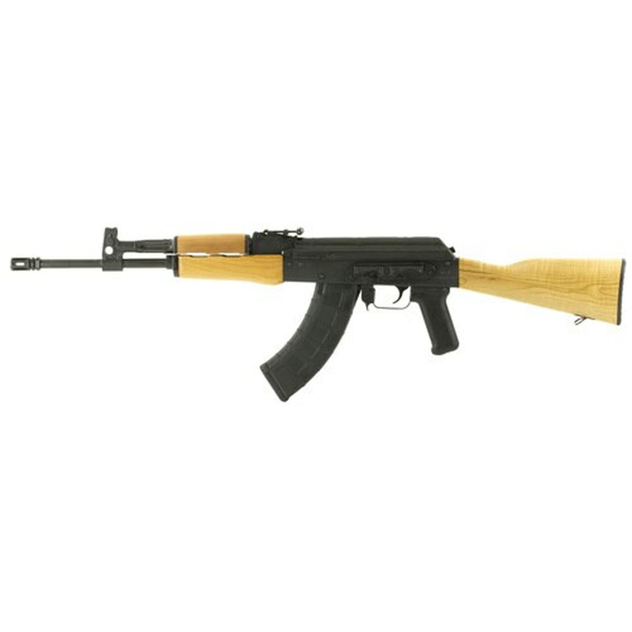 Century Arms RH10 AK-47 7.62×39, 16.5″ Barrel, Black Metal Finish, Wood Stock, 30rd Mag