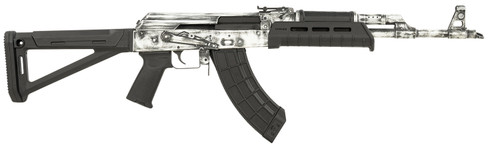 Century VSKA 7.62×39, 16.5″ Barrel, Chevron Muzzle Brake, White Distressed Aluminum Receiver, 30rd