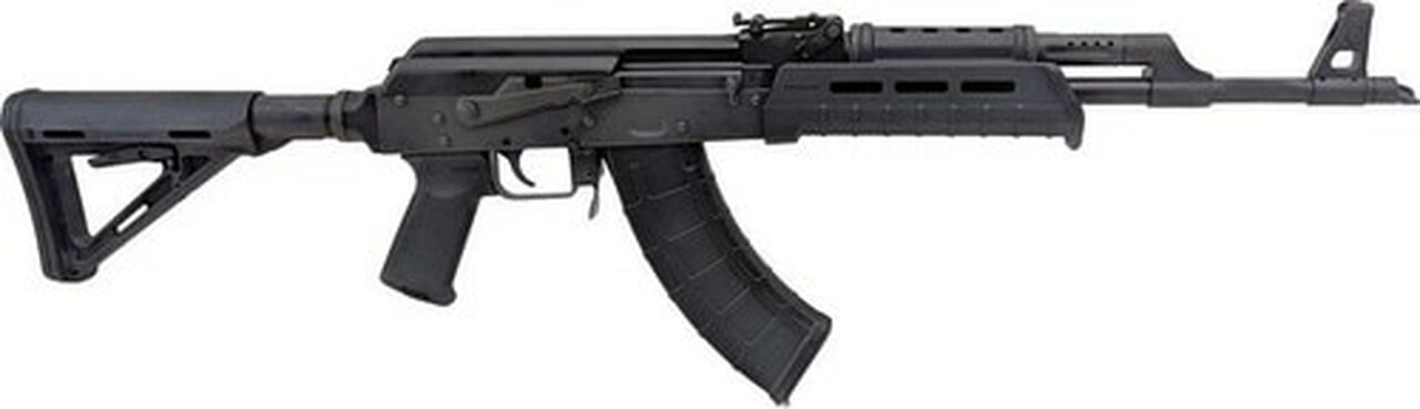 Century VSKA M4 AK-47 7.62X39, 16.25″ Barrel, M4 Buffer Tube Adapter, Magpul Furniture, 30Rd Mag