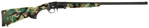 Charles 101 Compact 20 Ga, 3″ Chamber 26″ Barrel, Woodland Camo, 1rd